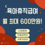 육아휴직급여 신청방법, 지원내용, 지원대상, 사후지급금 등을 정리한 포스팅입니다.