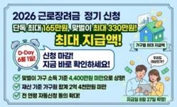 2026 근로장려금 정기신청 총정리