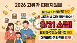 고유가 피해지원금 사용처 총정리