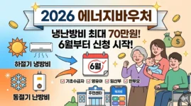 2026 에너지바우처 신청방법 신청기간 지원대상